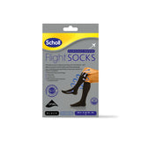 Scholl Flight Socks Cotton Feel: Black