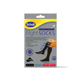 Scholl Flight Socks Cotton Feel: Black