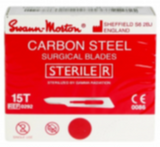 Swann Morton Carbon Sterile Red 15T Blades - Pack of 100 (Ref: 0292)