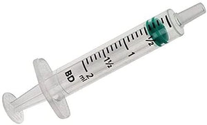 BD Emerald Hypodermic Luer Slip Concentric Syringe 2ml - Box of 100 (Ref: 307727)